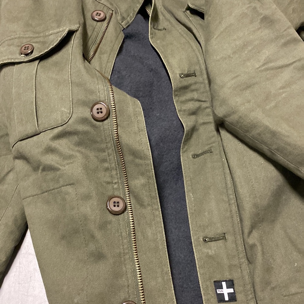 Army green jacket